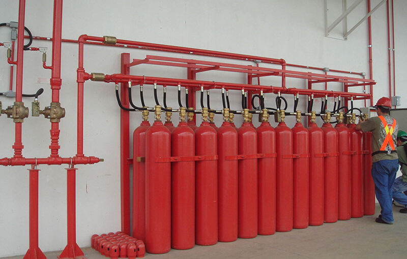 Sistemas Fixos de Gases para Extinção Automática de Incêndios