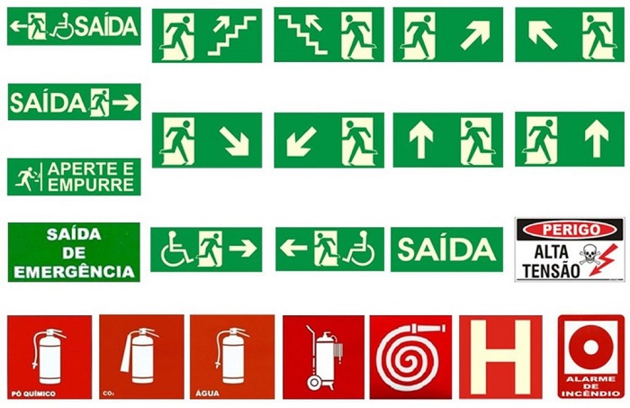 Sinaliza o De Emerg ncia HELP Sistemas De Inc ndio Sinaliza o De Emerg ncia HELP Sistemas De Inc ndio
